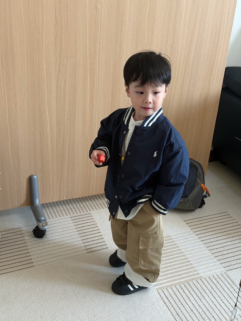 Ralph Lauren Fleece Baseball Jacket · A3359 — תמונה 3