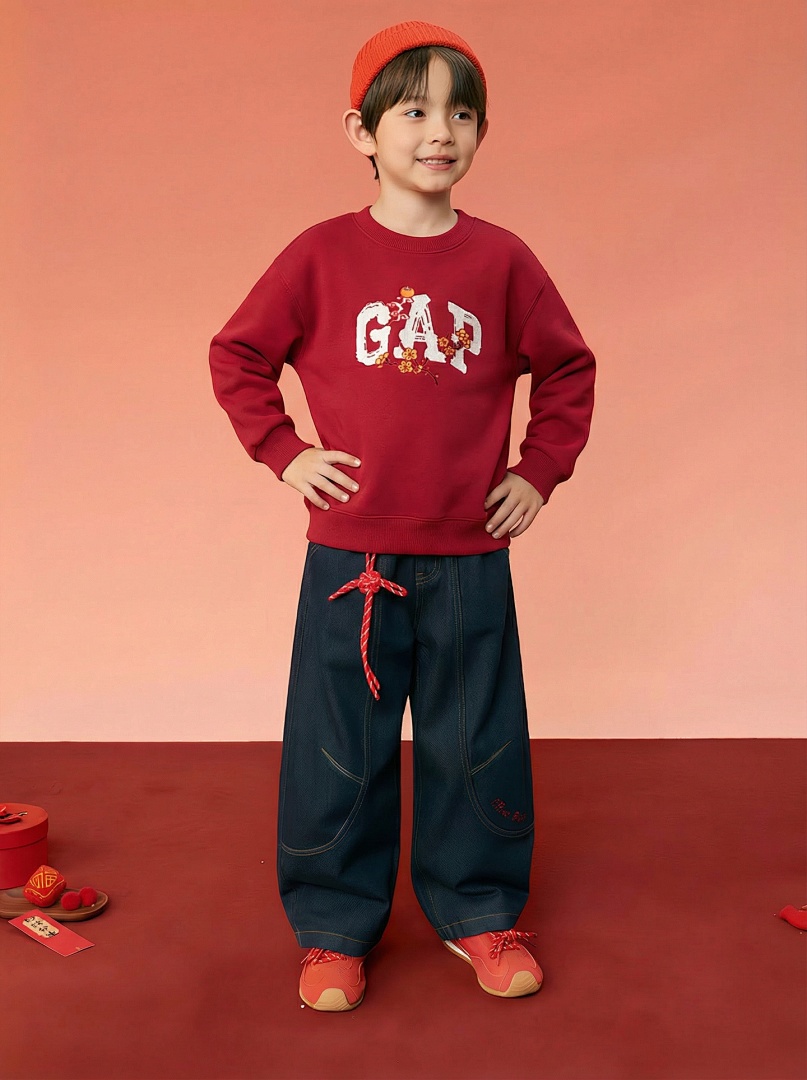 Gap Kids Graphic Logo Sweatshirt · A2889 — תמונה 41