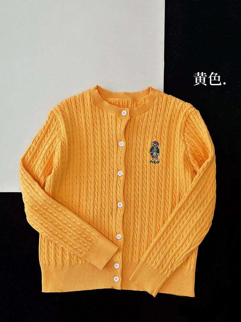 Ralph Lauren Polo Bear Mini-Cable Cotton Cardigan · A3288 — תמונה 48