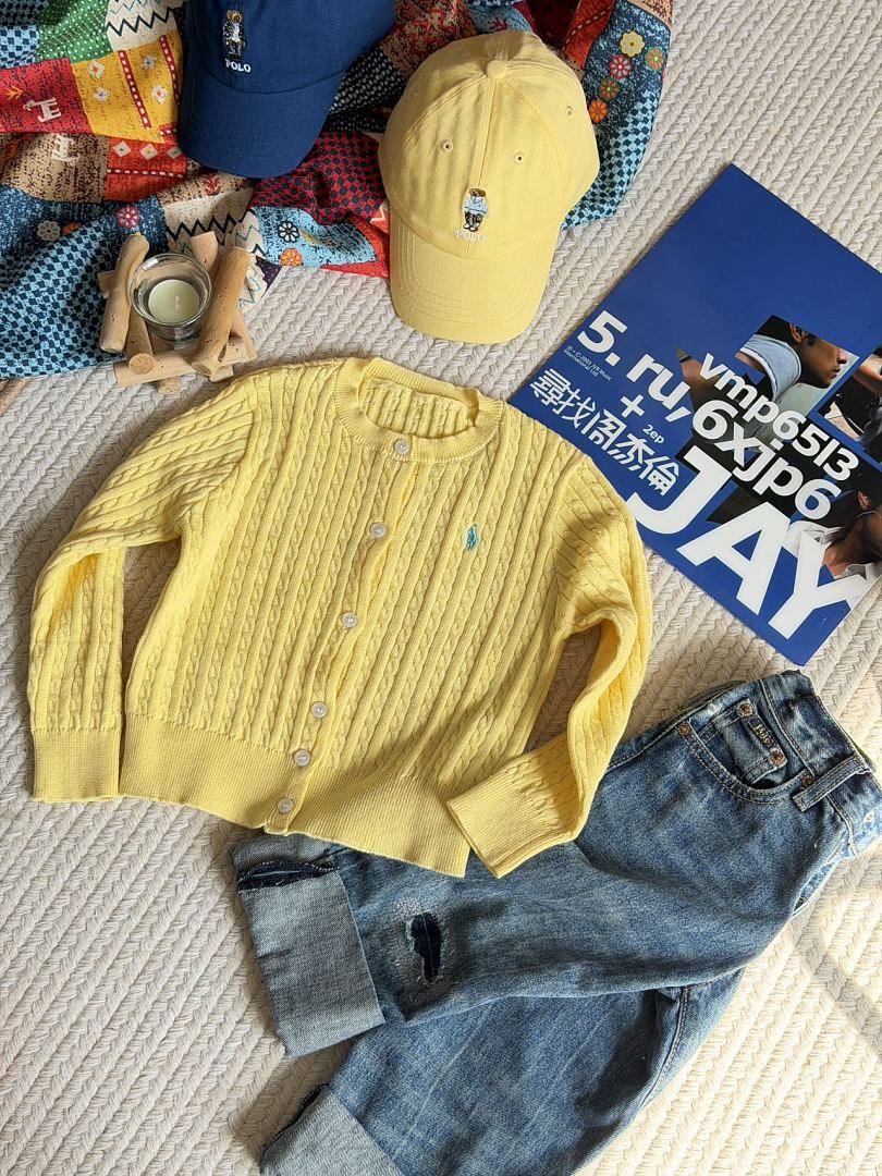 Polo Ralph Lauren Cable Knit Cardigan · A3328 — תמונה 12