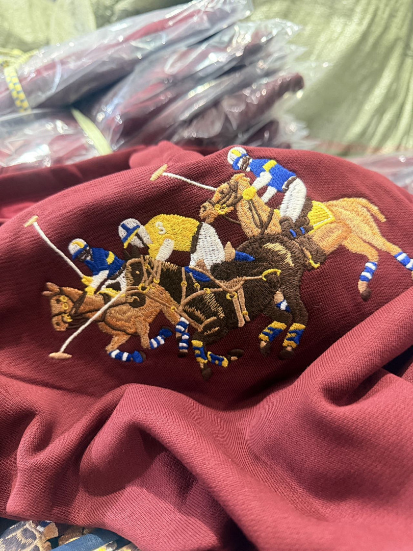 Ralph Lauren Triple-Pony Fleece Hoodie · A2870 — תמונה 6