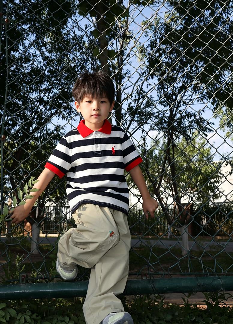 Ralph Lauren Striped Cotton Mesh Polo · A3135 — תמונה 34