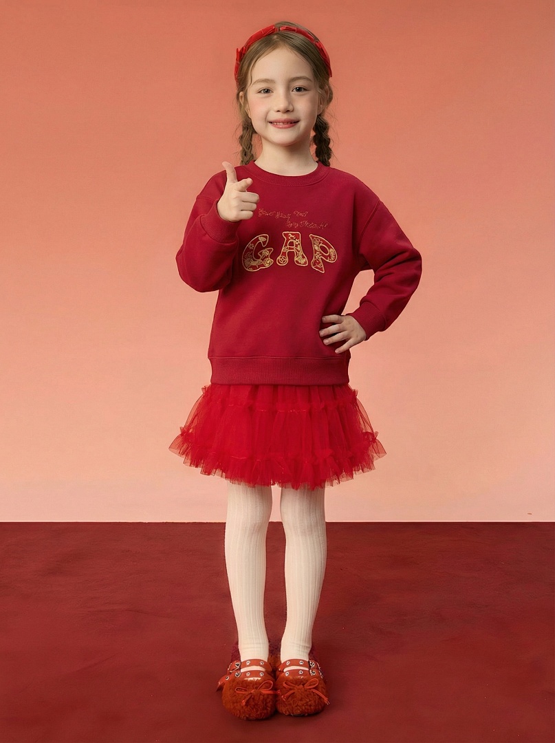 Gap Kids Graphic Logo Sweatshirt · A2889 — תמונה 43