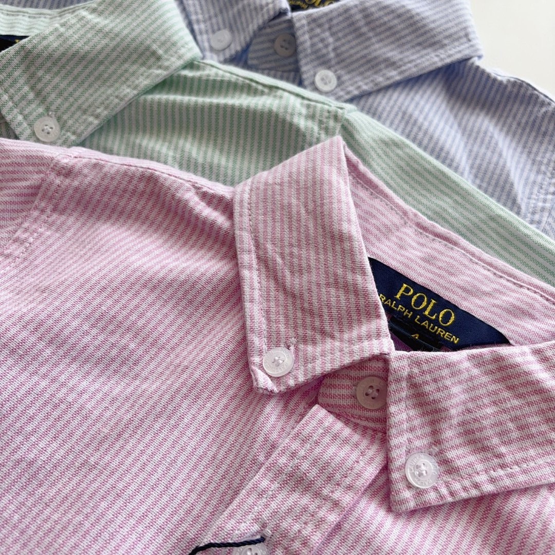 Ralph Lauren Striped Cotton Seersucker Shirt · A3007 — תמונה 9
