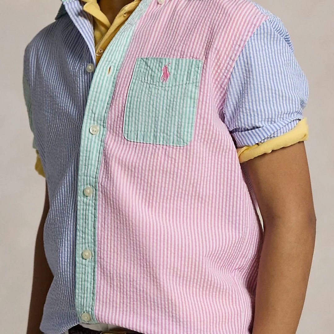 Ralph Lauren Seersucker Fun Shirt · A2987 — תמונה 38