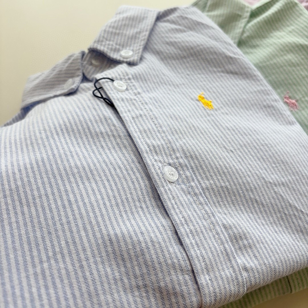 Ralph Lauren Striped Cotton Seersucker Shirt · A3007 — תמונה 4