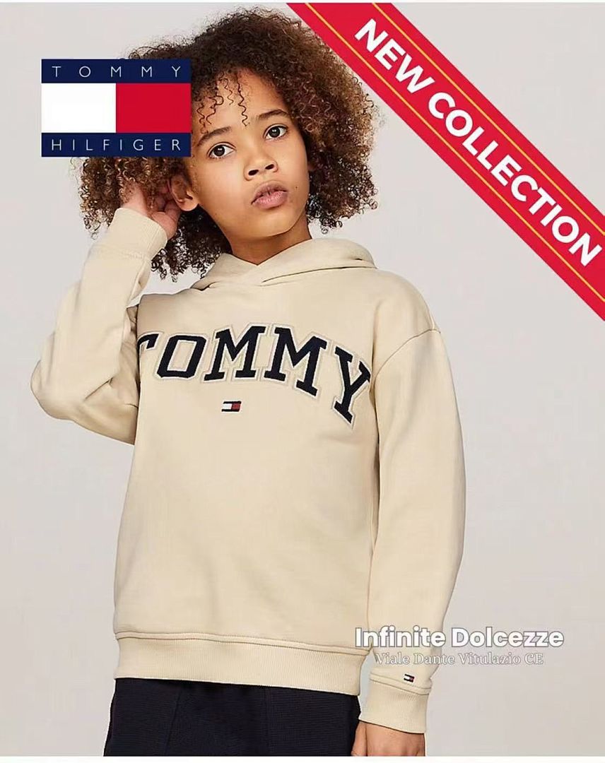 Tommy Hilfiger Varsity Logo Embroidery Hoodie · A2656 — תמונה 7