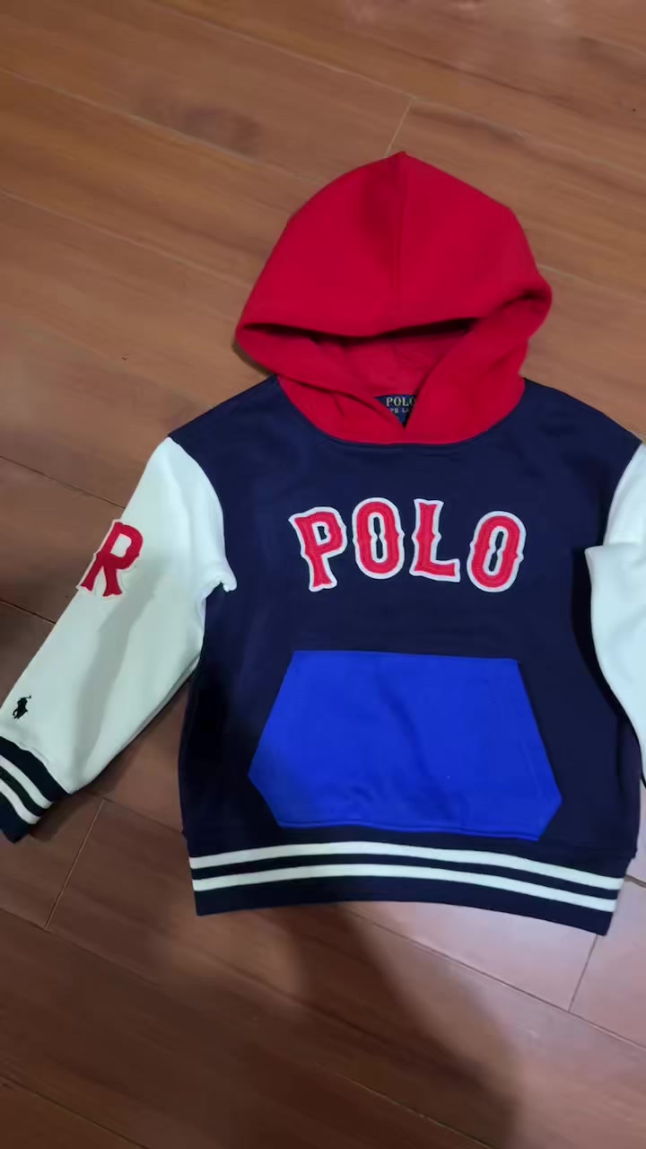 Polo Ralph Lauren Logo Fleece Hoodie · A2815 — תמונה 4