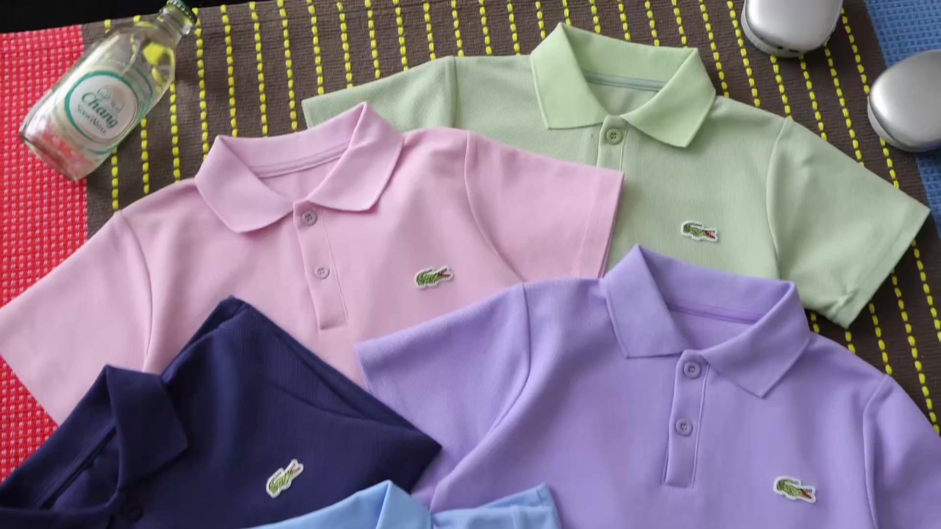 Lacoste Scalloped Collar Piqué Polo · A3242 — תמונה 5