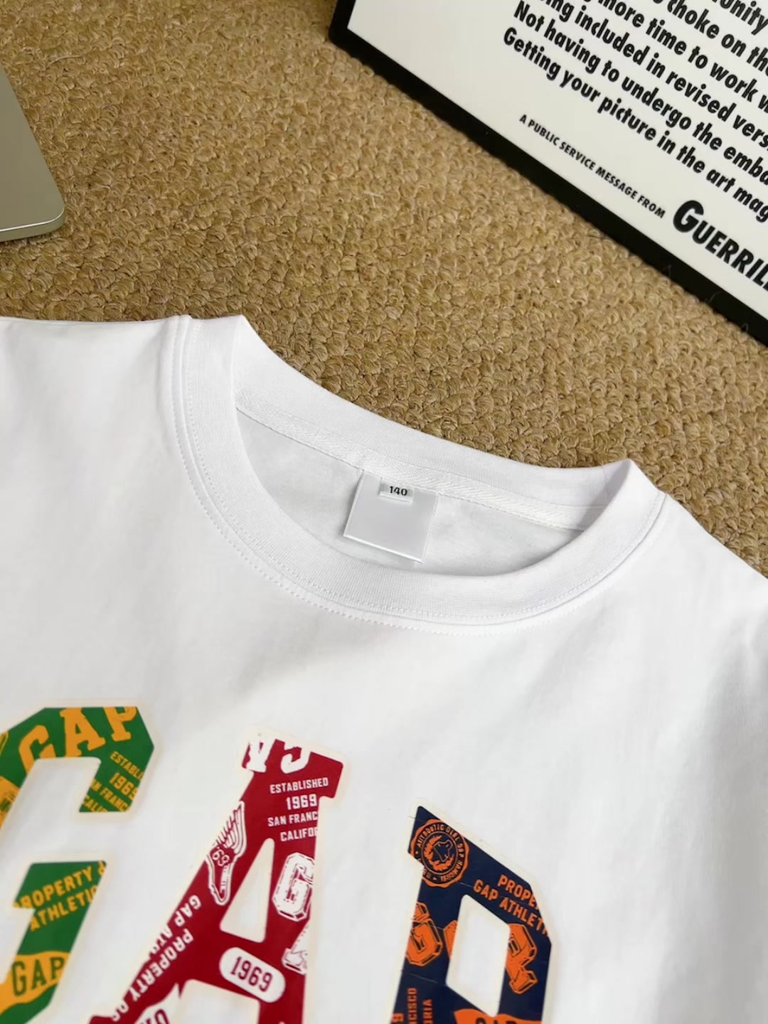 Gap Logo T-Shirt · A3026 — תמונה 4