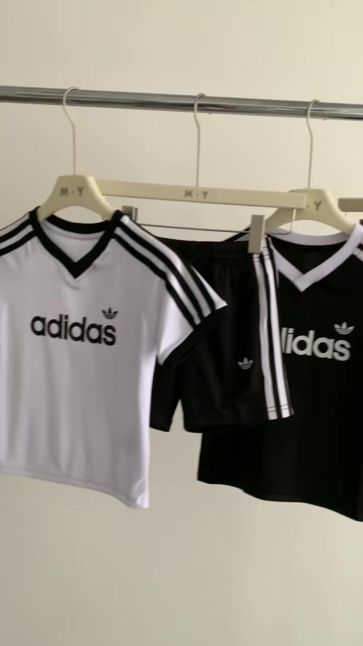Adidas Jersey Short Tee Set · A3215 — תמונה 6