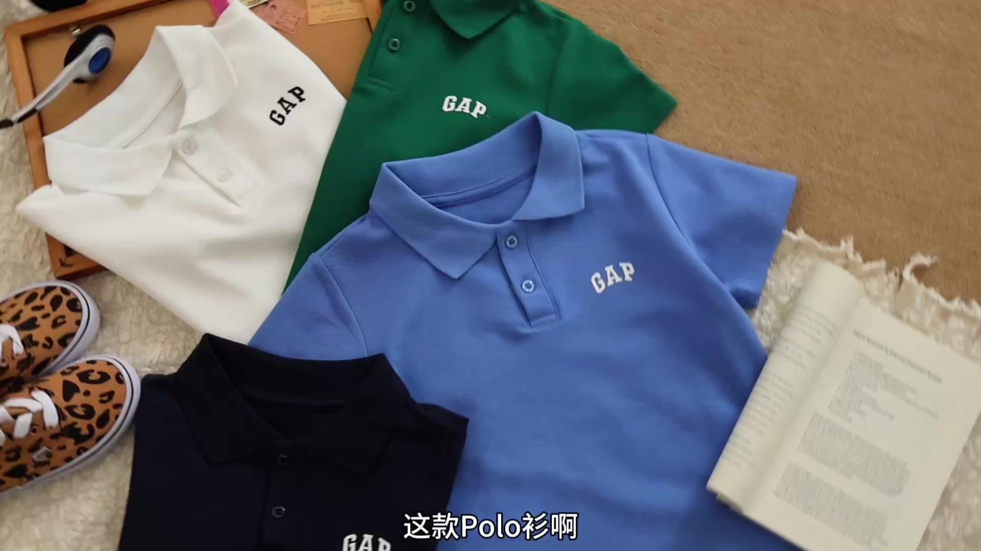 Gap Logo Pique Polo Shirt · A3105 — תמונה 4