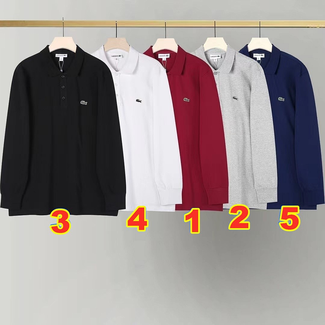 Lacoste L.12.12 Classic Fit Long Sleeved · 6140 — תמונה 2