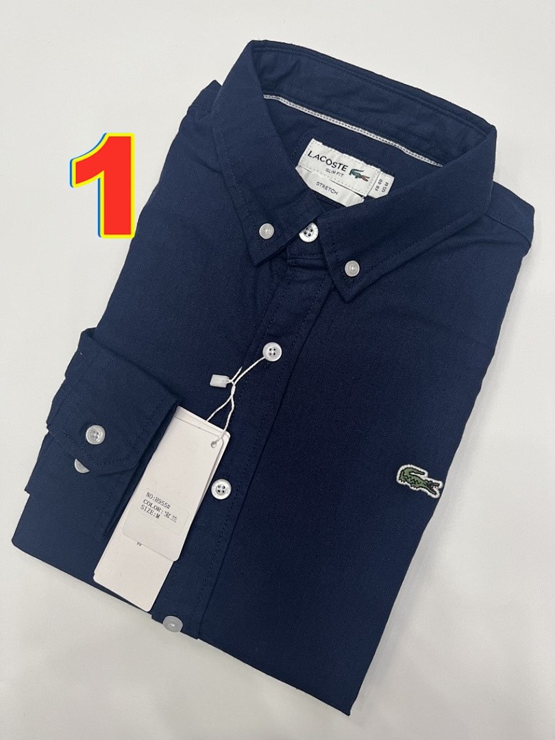 Lacoste Regular Fit Stretch Poplin Shirt · 6138