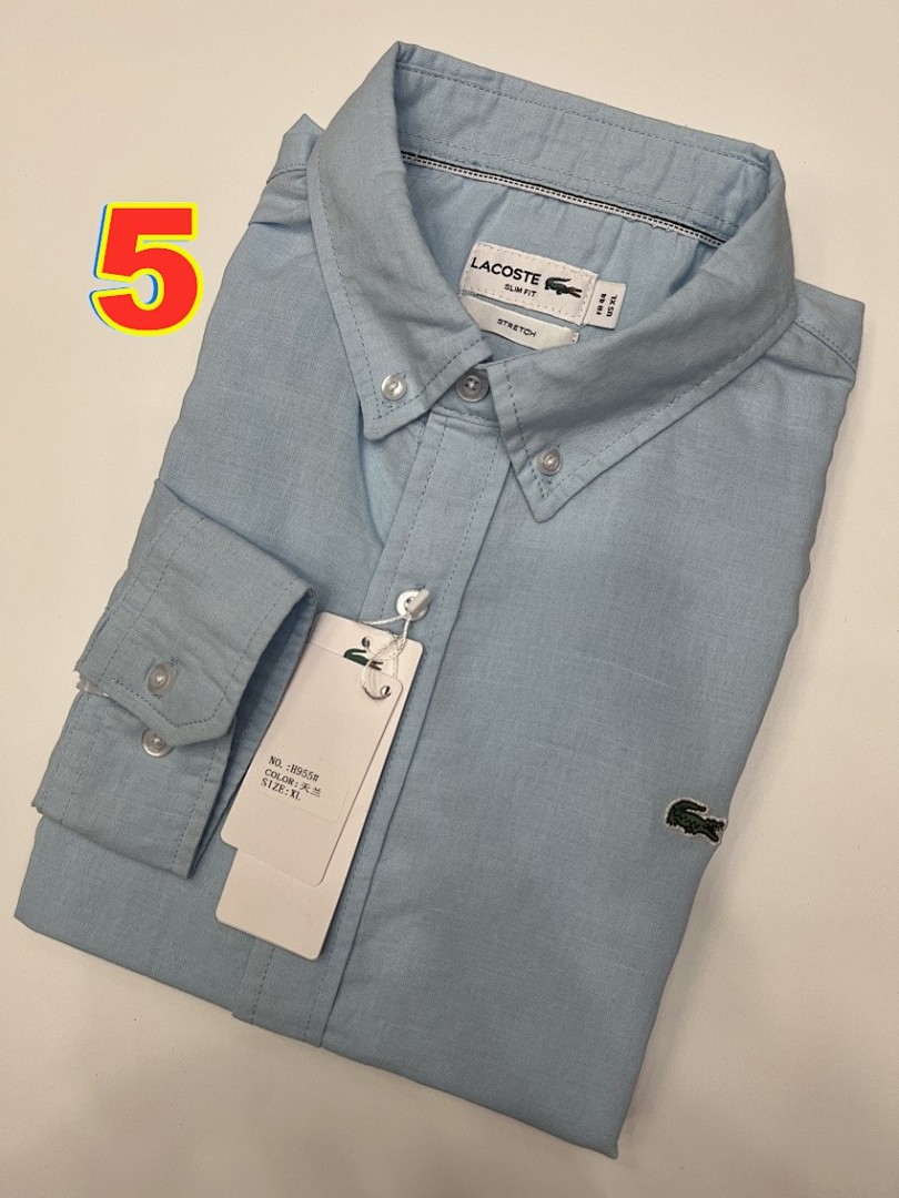 Lacoste Regular Fit Stretch Poplin Shirt · 6138 — תמונה 12