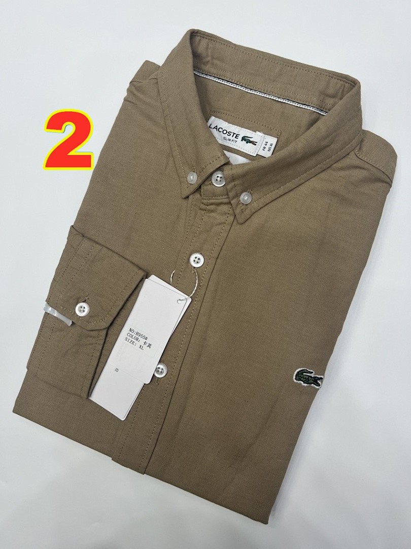 Lacoste Regular Fit Stretch Poplin Shirt · 6138 — תמונה 9