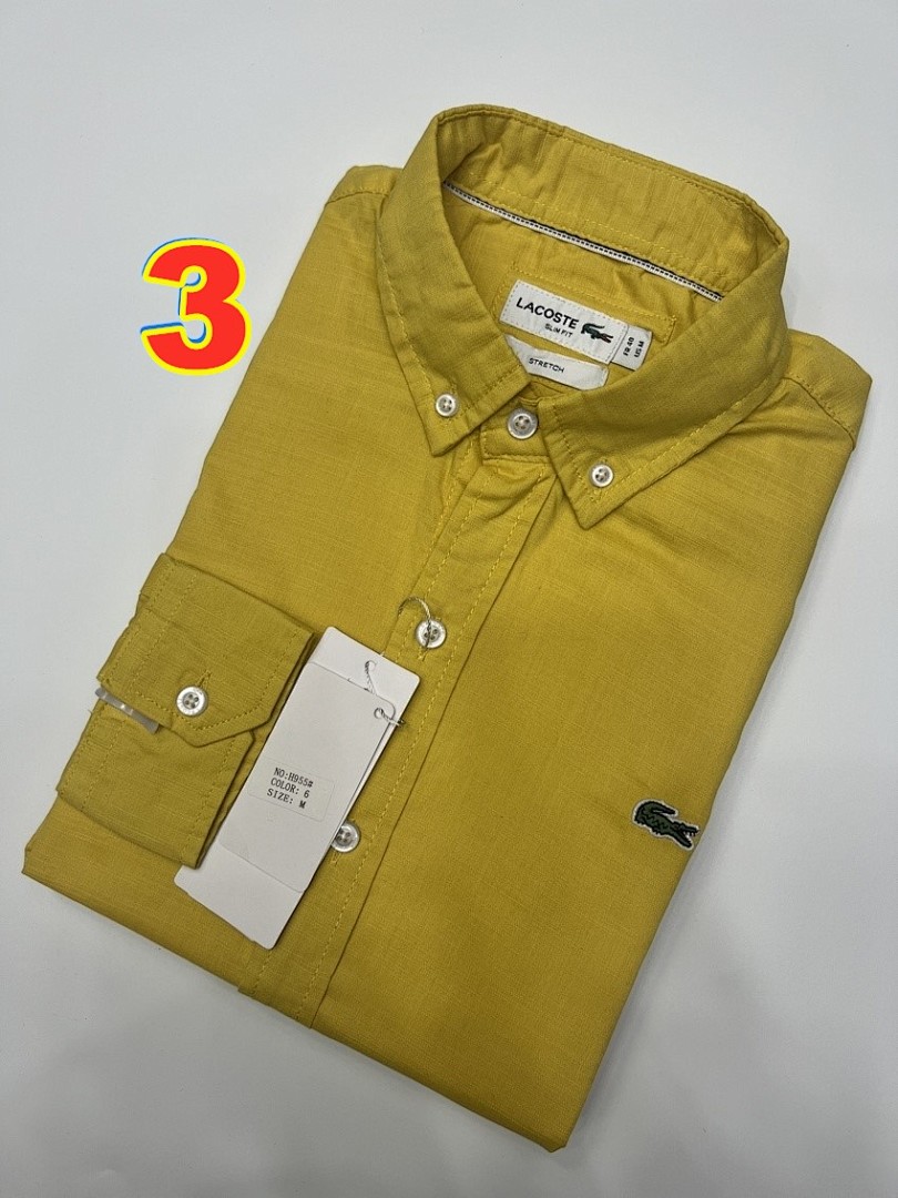 Lacoste Regular Fit Stretch Poplin Shirt · 6138 — תמונה 10
