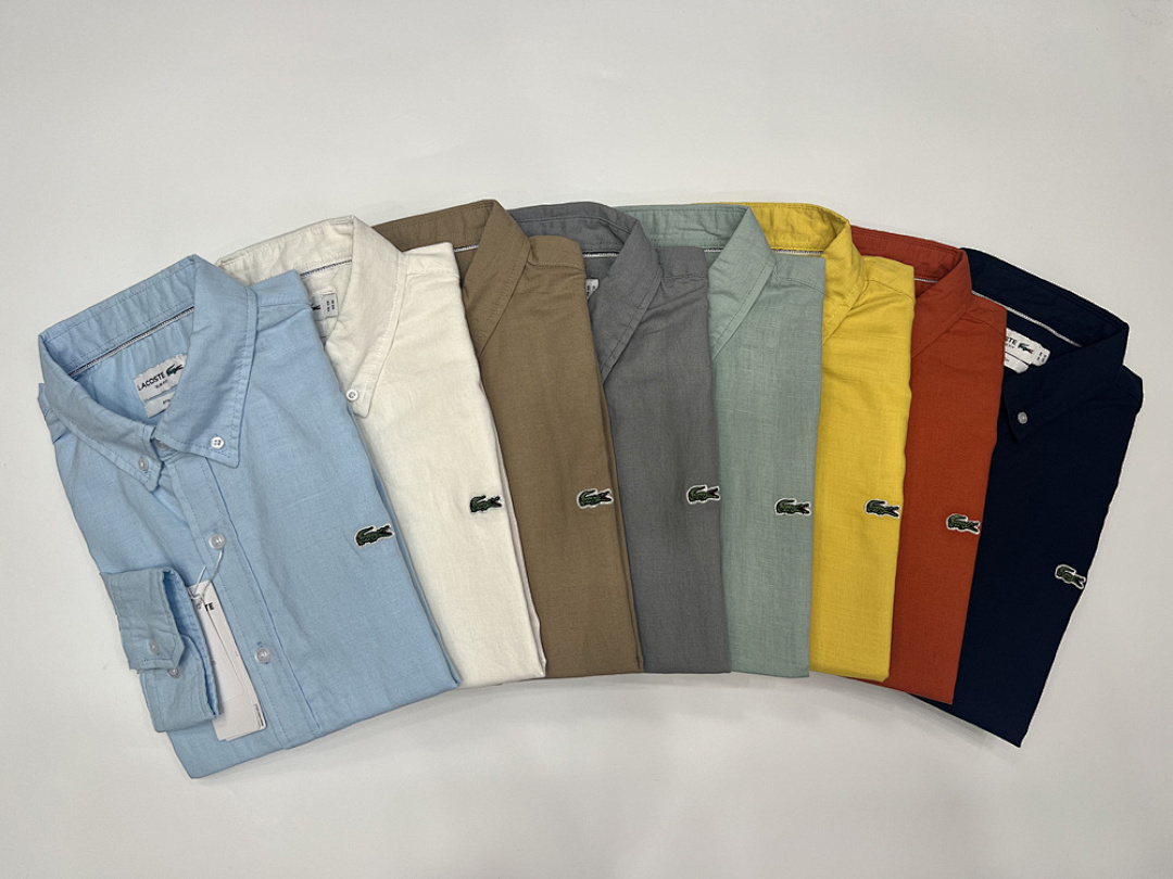 Lacoste Regular Fit Stretch Poplin Shirt · 6138 — תמונה 6