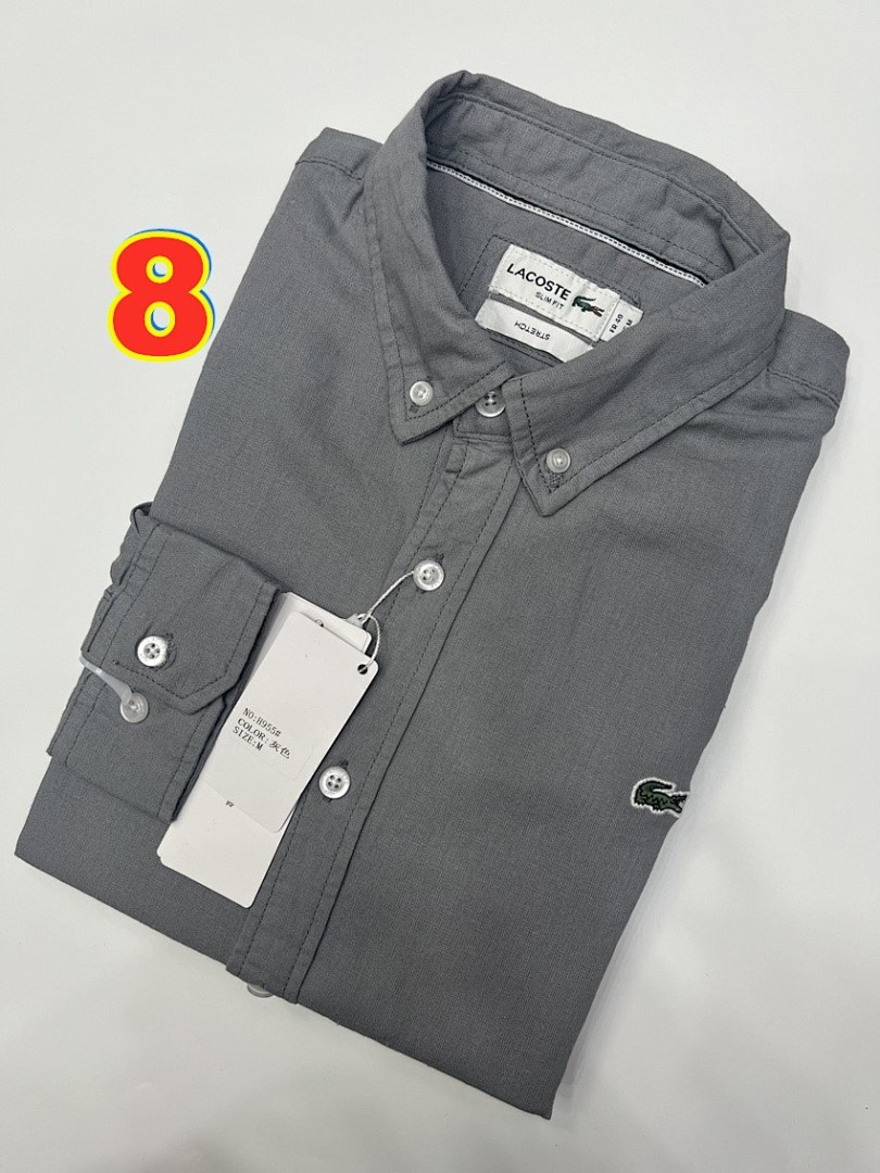 Lacoste Regular Fit Stretch Poplin Shirt · 6138 — תמונה 2