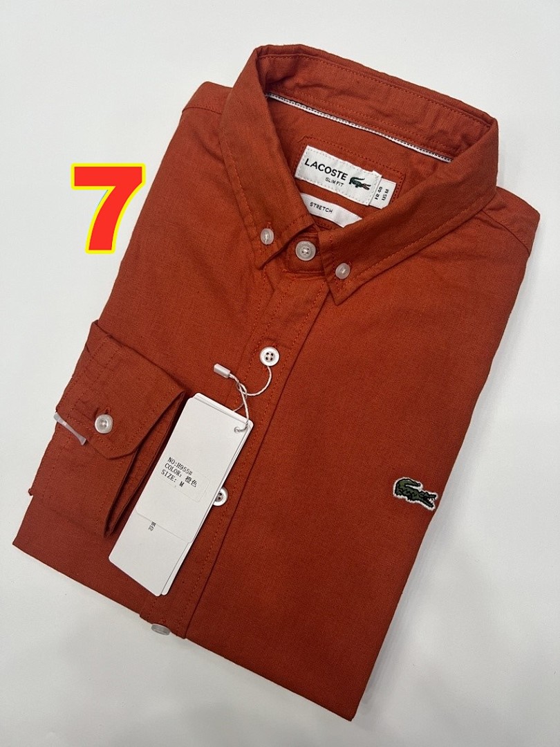 Lacoste Regular Fit Stretch Poplin Shirt · 6138 — תמונה 14