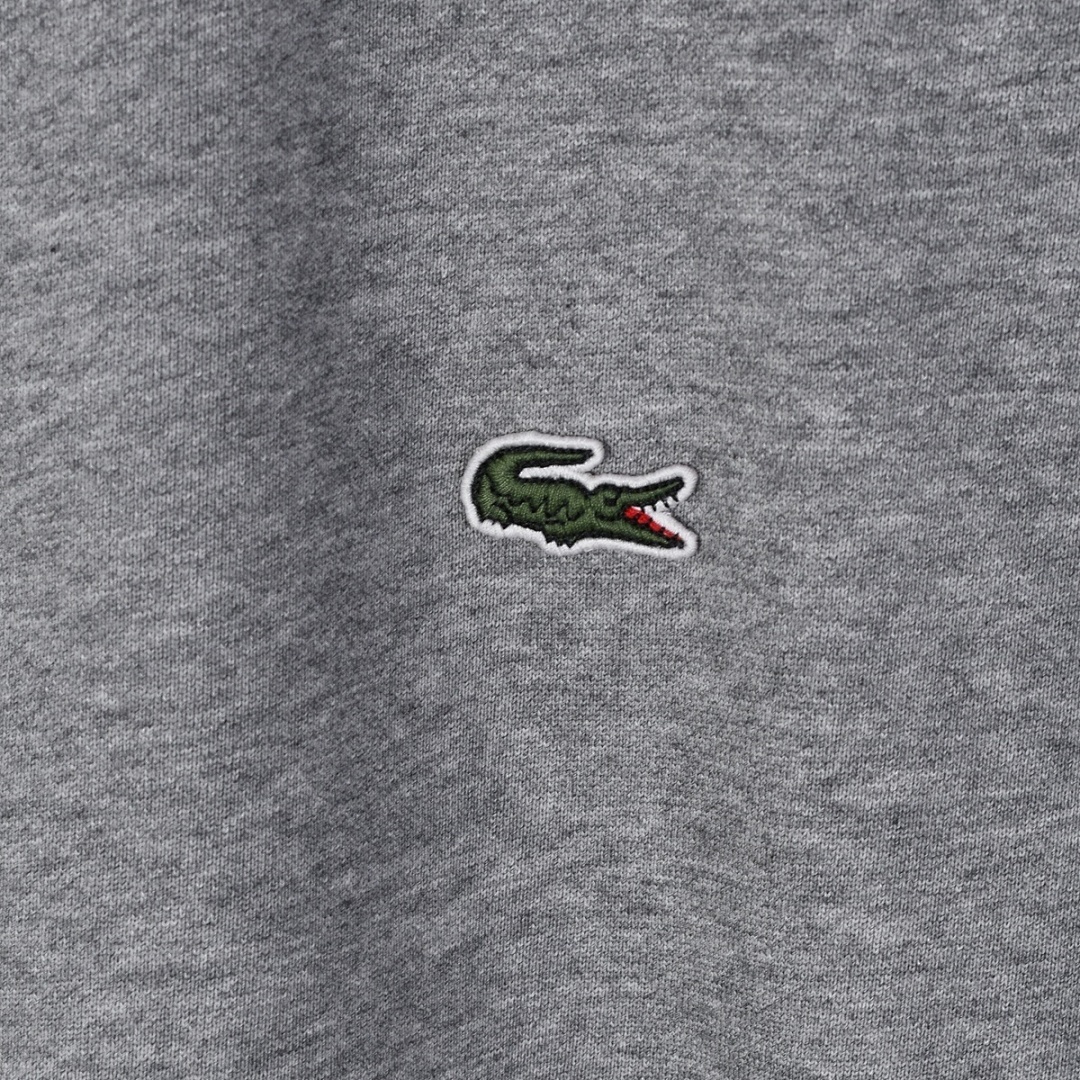 Lacoste Zipped Cotton Fleece Sweatshirt · 6139 — תמונה 8