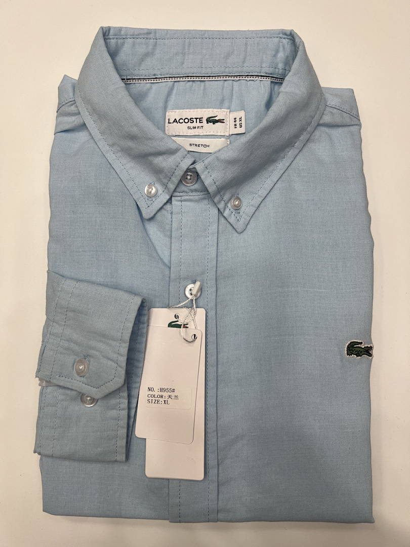 Lacoste Regular Fit Stretch Poplin Shirt · 6138 — תמונה 4