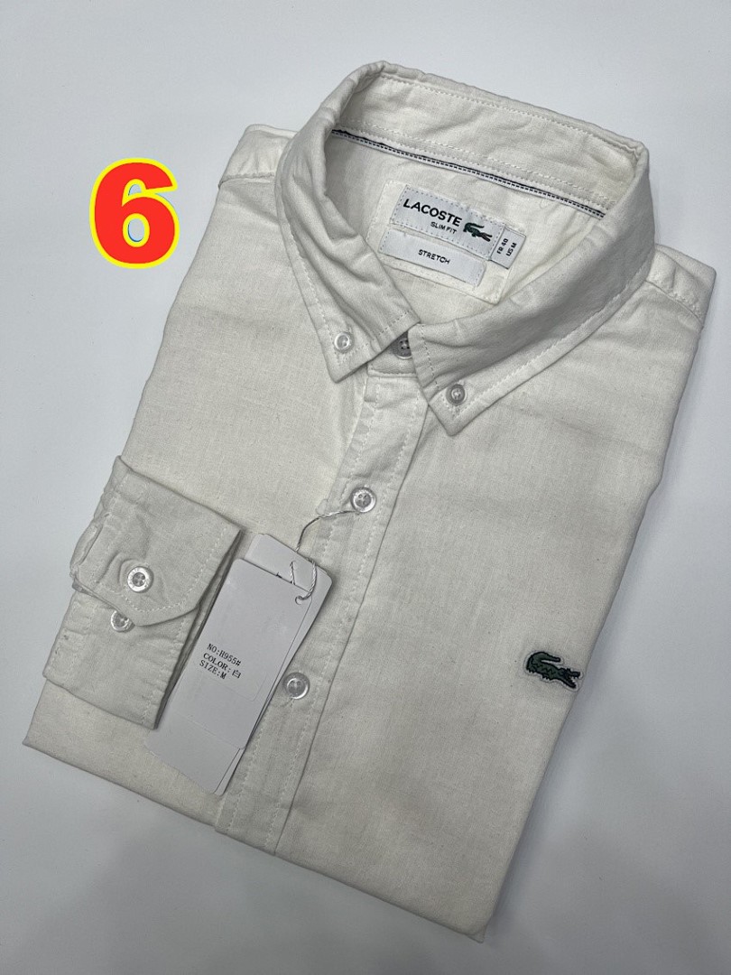 Lacoste Regular Fit Stretch Poplin Shirt · 6138 — תמונה 13