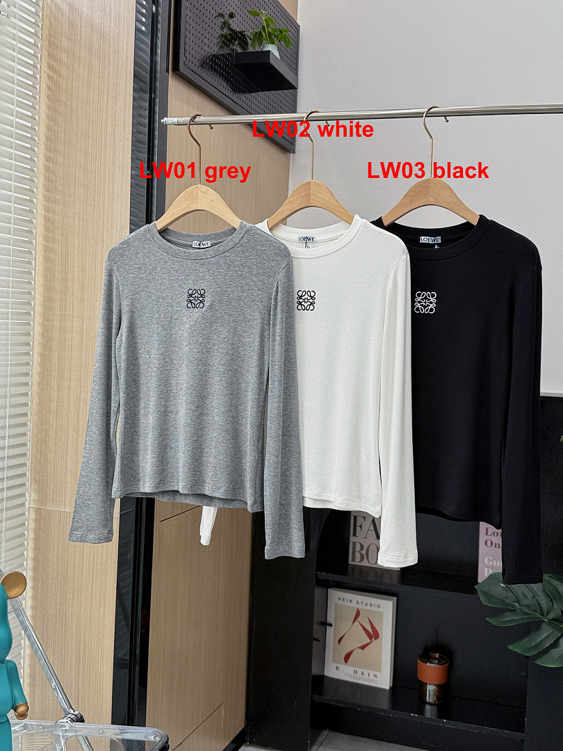 Loewe Anagram Long-Sleeve T-Shirt · A3470