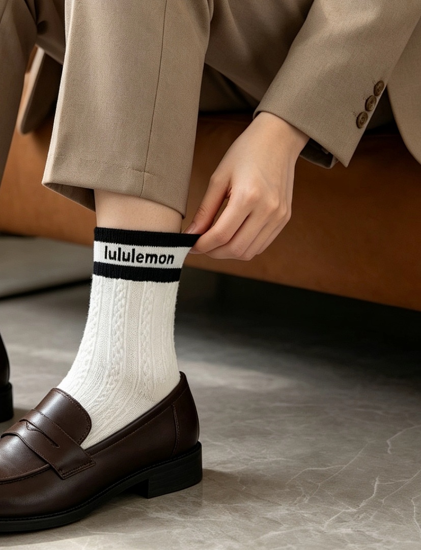 Lululemon Cable-Knit Quarter Socks · A3031 — תמונה 11