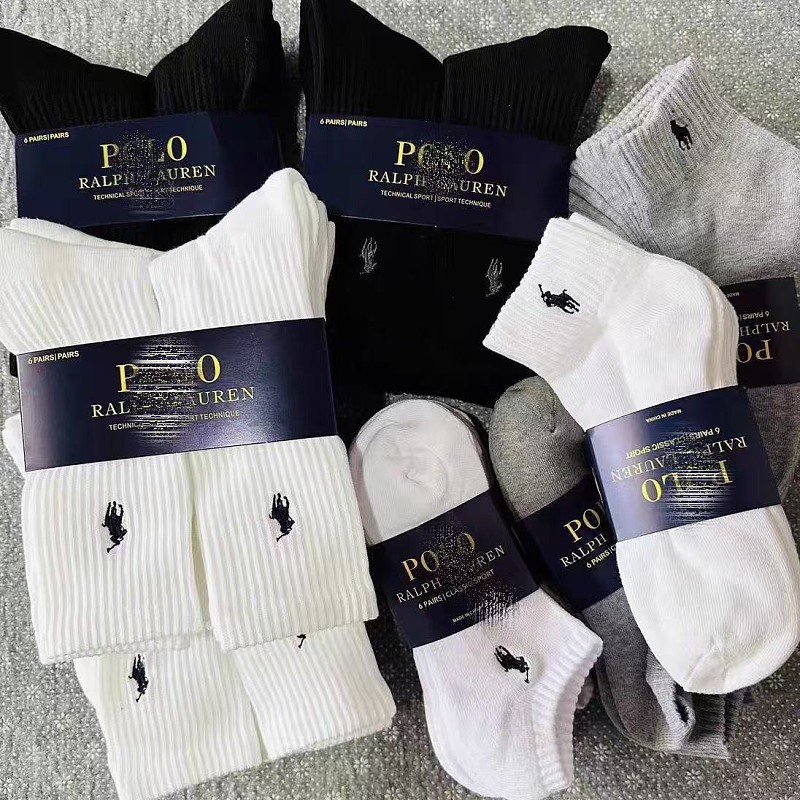 Ralph Lauren Performance Crew Socks · A3222