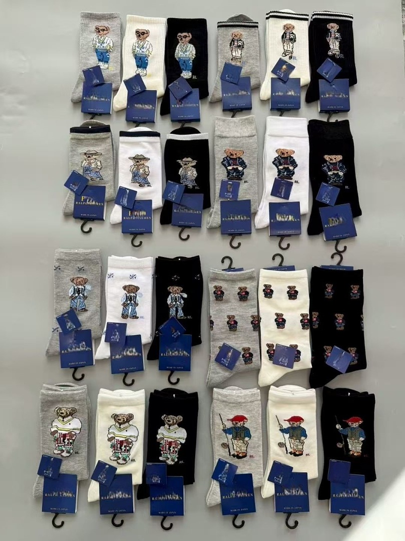 Polo Ralph Lauren Polo Bear Crew Socks · A3220