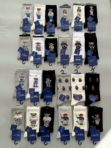 Polo Ralph Lauren Polo Bear Crew Socks · A3220