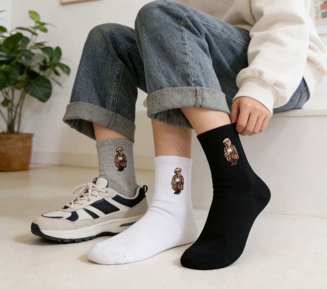 Ralph Lauren Polo Bear Socks 3-In-1 Set · A3022 — תמונה 14