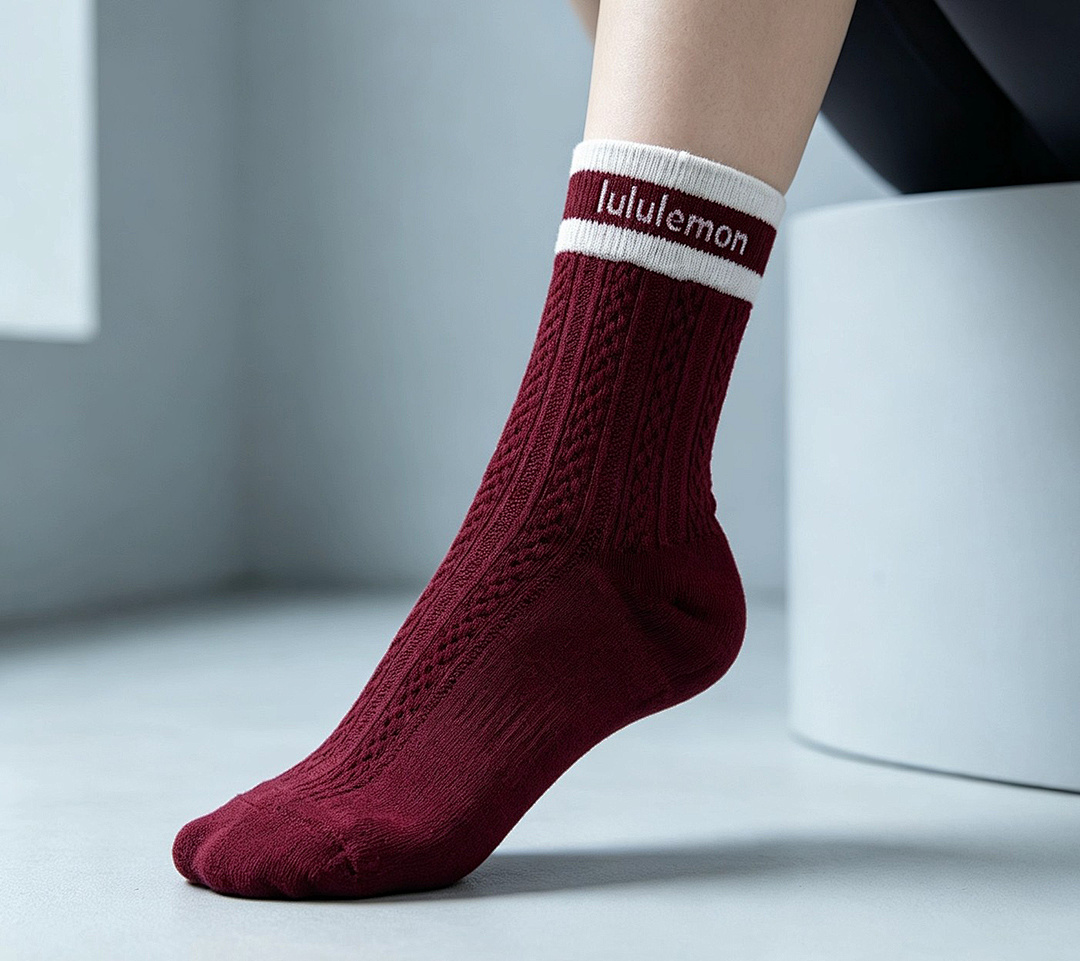 Lululemon Cable-Knit Quarter Socks · A3031 — תמונה 13