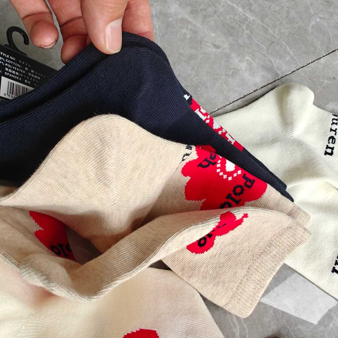 Polo Ralph Lauren Polo Bear Floral Crew Socks · A3059 — תמונה 13