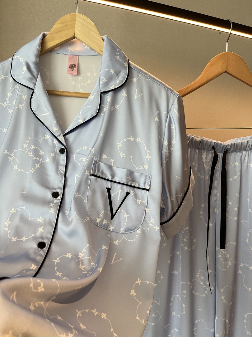 Victoria's Secret Signature Satin Short Pajama Set · A3061 — תמונה 10