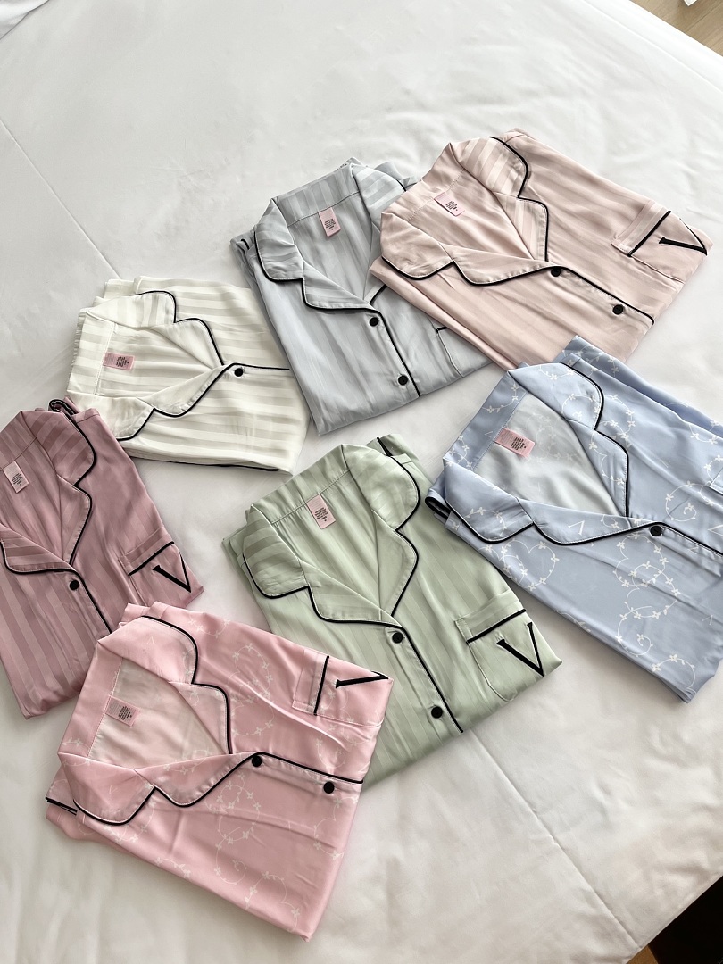 Victoria's Secret Signature Satin Short Pajama Set · A3061 — תמונה 65