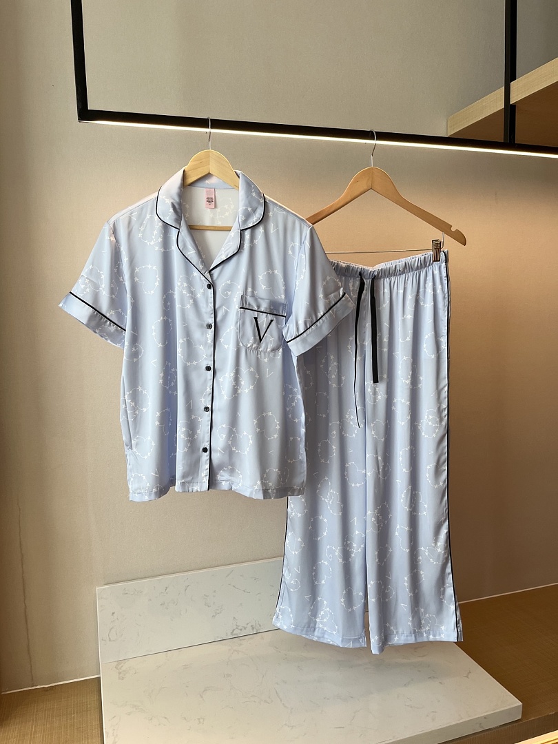 Victoria's Secret Signature Satin Short Pajama Set · A3061 — תמונה 12