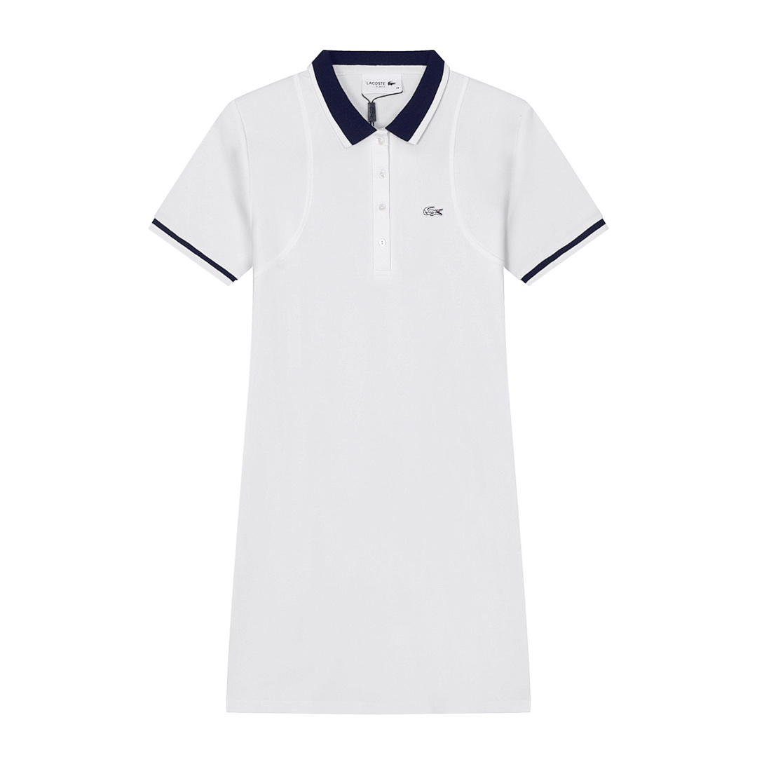 Lacoste Stretch Polo Collar Skater Dress · A1986 — תמונה 36