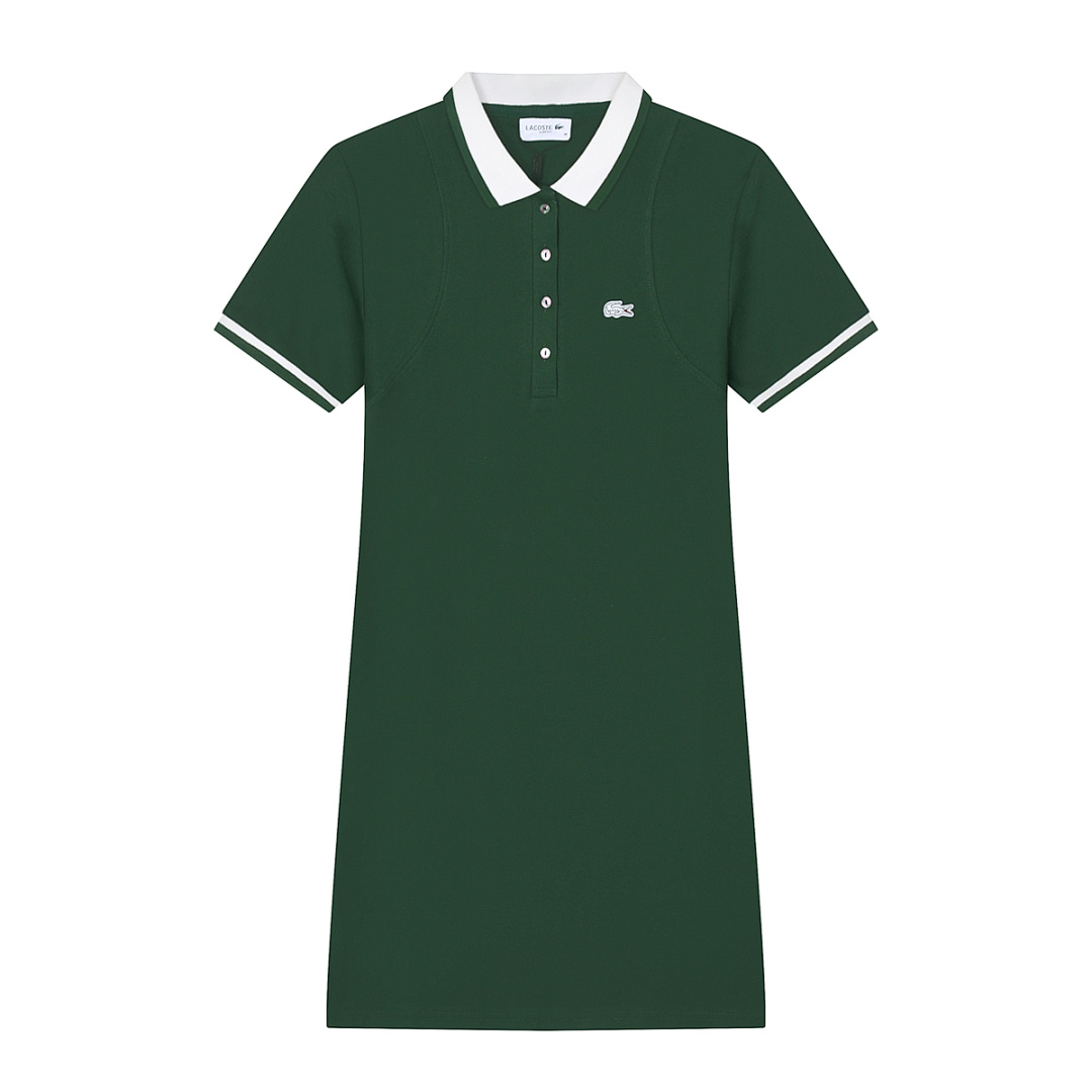 Lacoste Stretch Polo Collar Skater Dress · A1986 — תמונה 34
