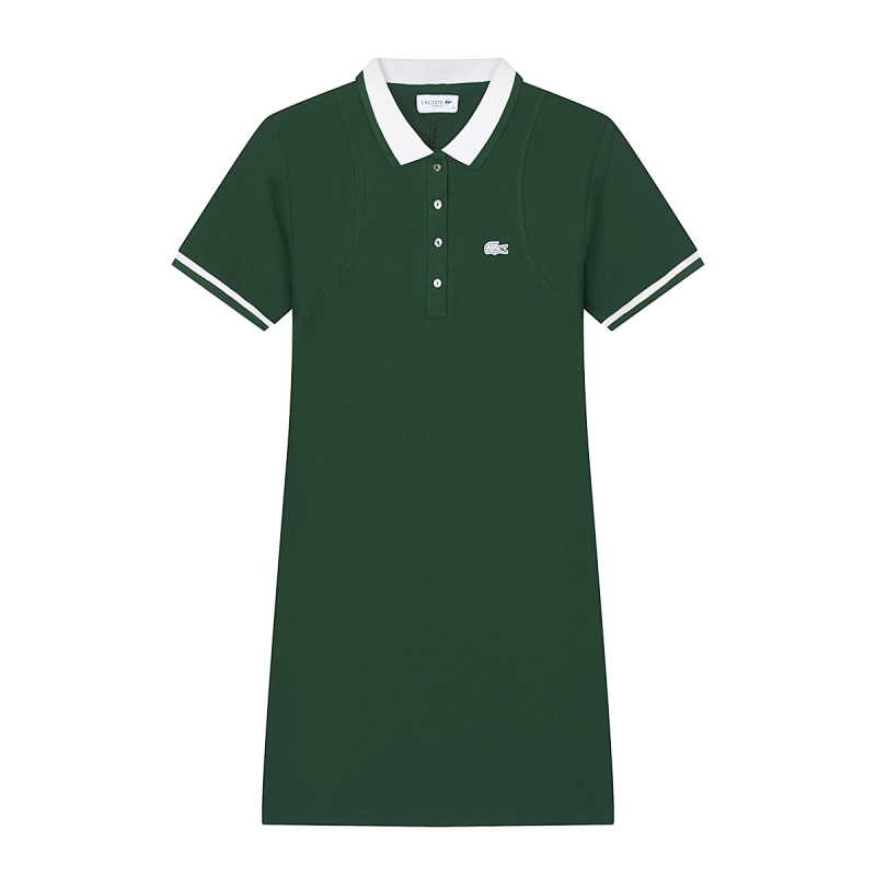 Lacoste Stretch Polo Collar Skater Dress · A1986 — תמונה 35