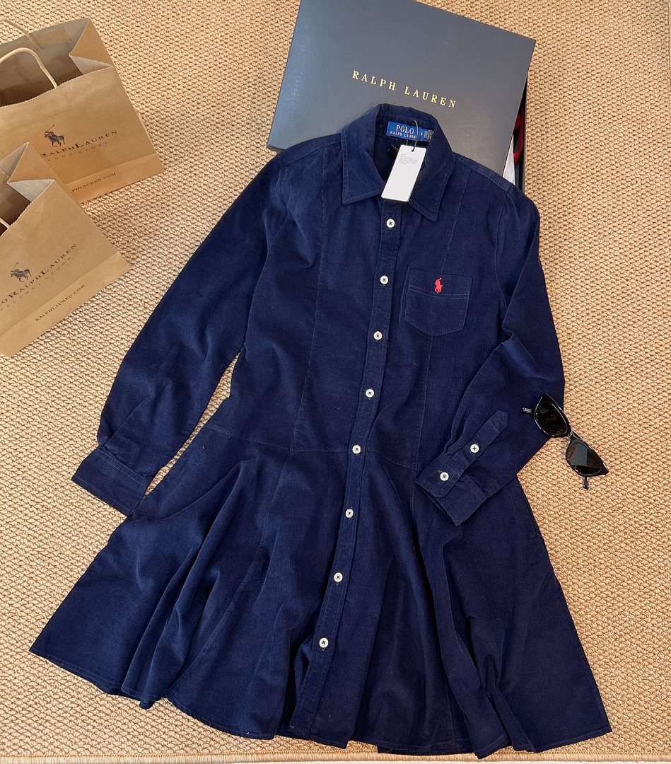 Polo Ralph Lauren Corduroy Shirtdress · A2891 — תמונה 8