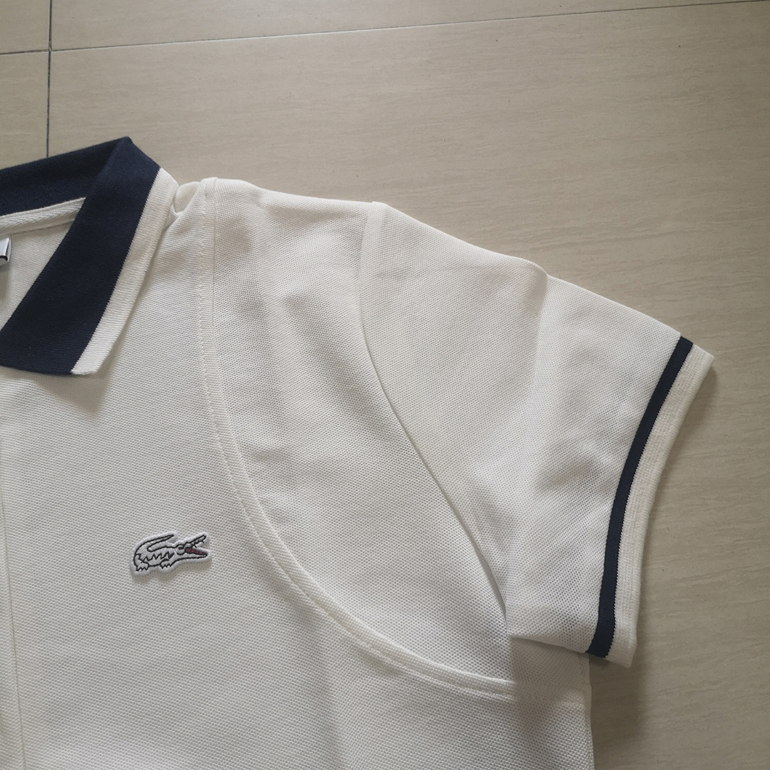 Lacoste Stretch Polo Collar Skater Dress · A1986 — תמונה 5