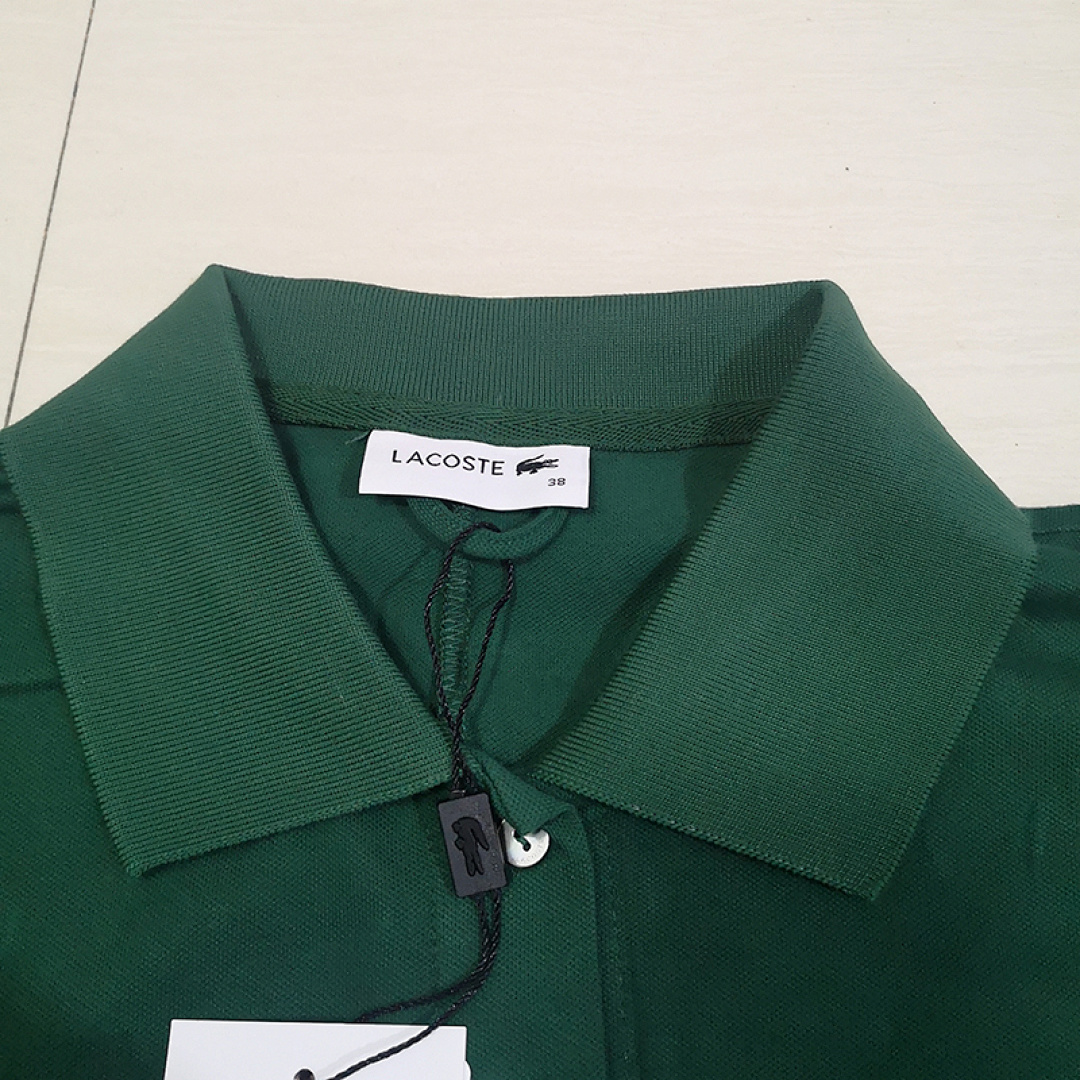 Lacoste Belted Piqué Polo Dress · A649 — תמונה 9