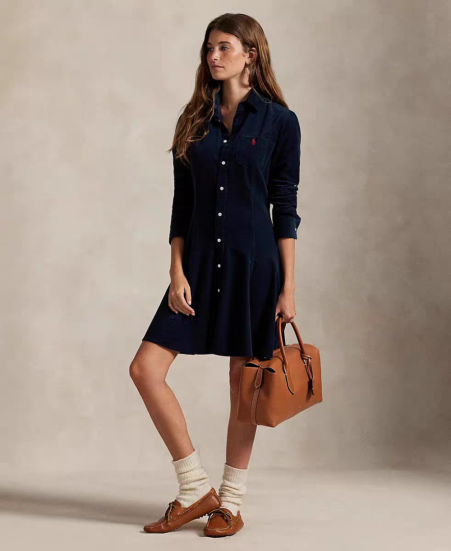 Polo Ralph Lauren Corduroy Shirtdress · A2891 — תמונה 10