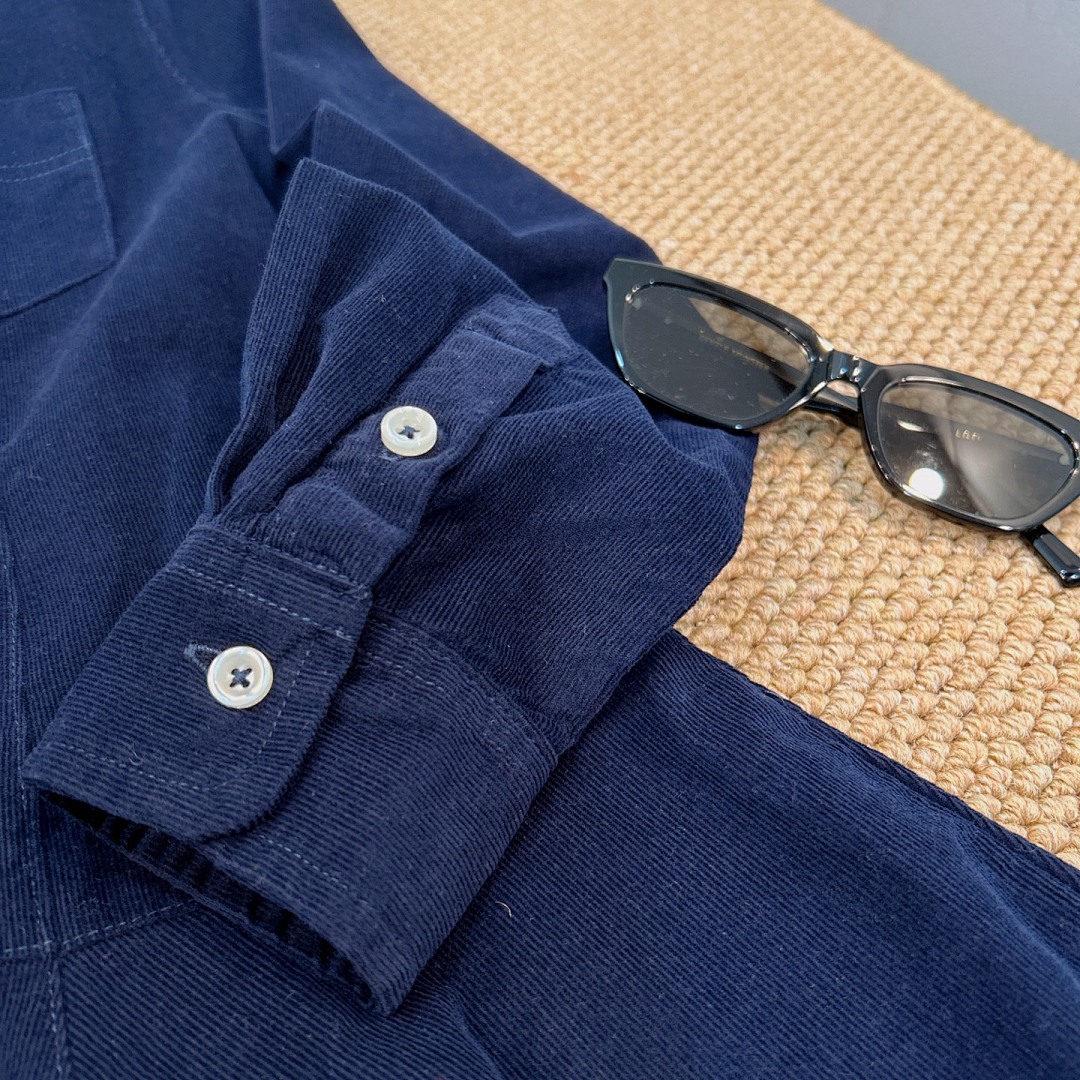 Polo Ralph Lauren Corduroy Collared Shirt Dress · A2891 — תמונה 17