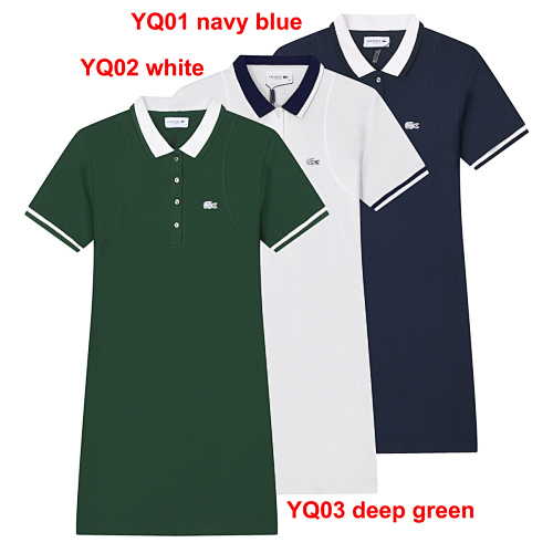 Lacoste Stretch Polo Collar Skater Dress · A1986