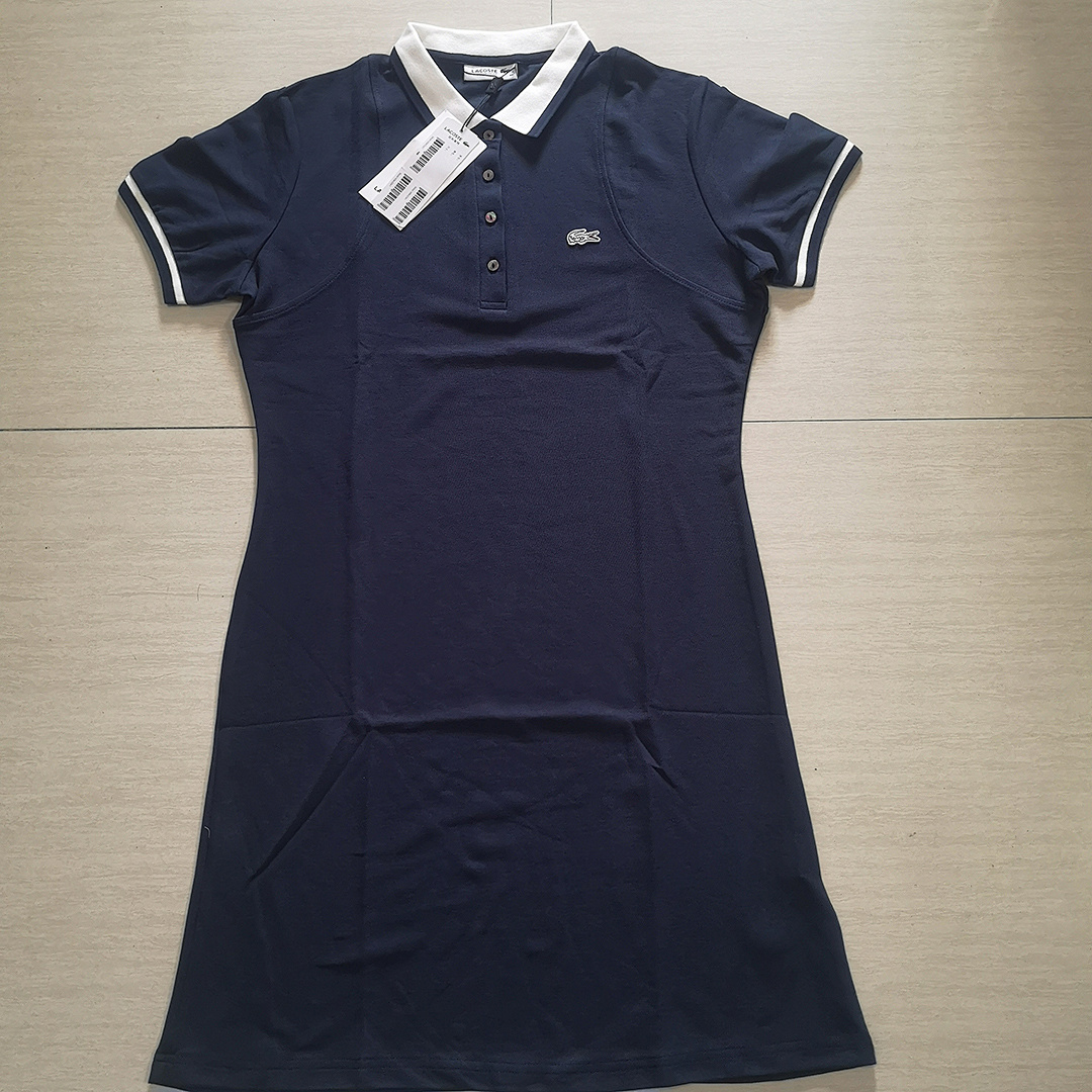 Lacoste Stretch Polo Collar Skater Dress · A1986 — תמונה 4