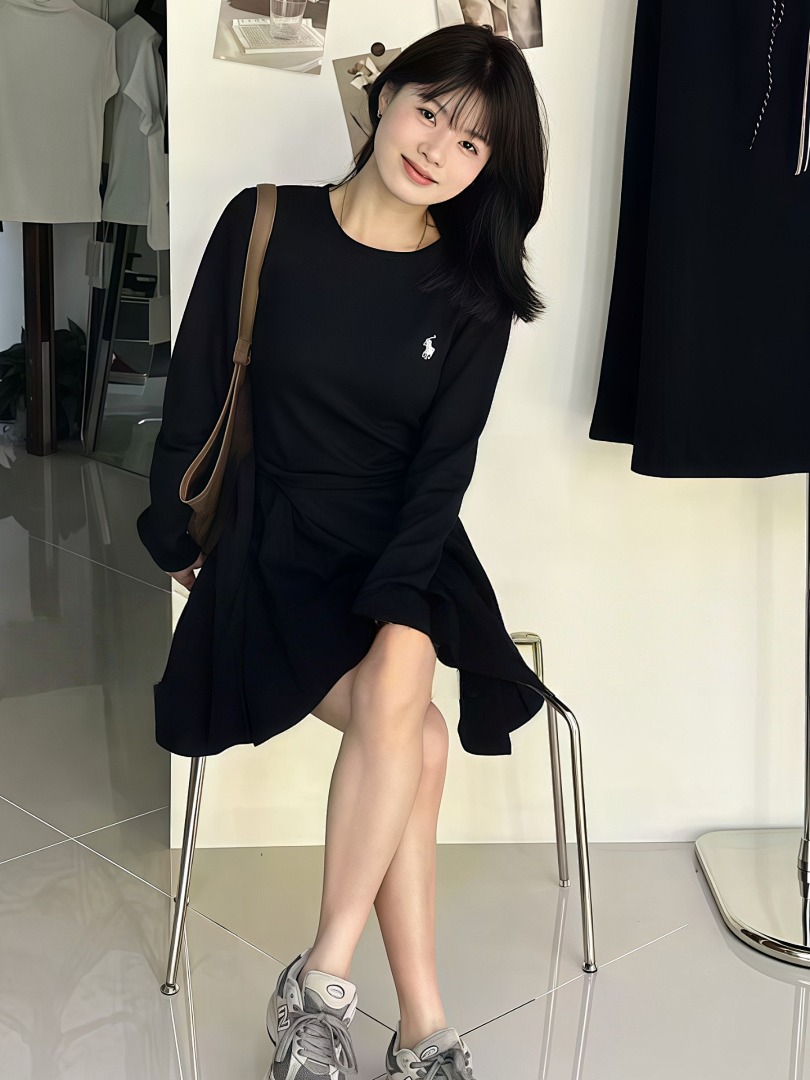 Ralph Lauren Cable Knit Zip Mini Dress · A2537 — תמונה 9