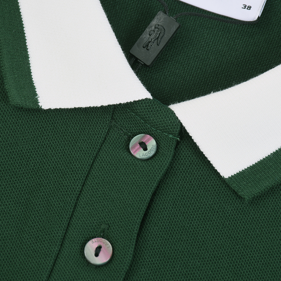 Lacoste Stretch Polo Collar Skater Dress · A1986 — תמונה 28